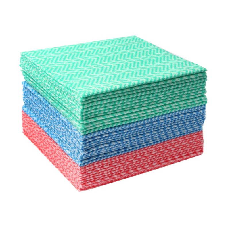 nonwoven cleaning wipe